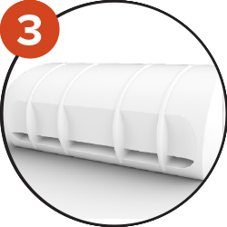 Aspect extérieur est composé de gel coat teinté dans la masse, il garde un aspect lisse et neuf
