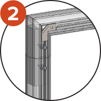 Manchon aluminium interne pour plus de rigidité 