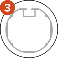 Profil aluminium de 2.2 à 3mm d’épaisseur