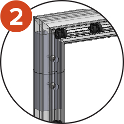 Manchon aluminium interne pour plus de rigidité 