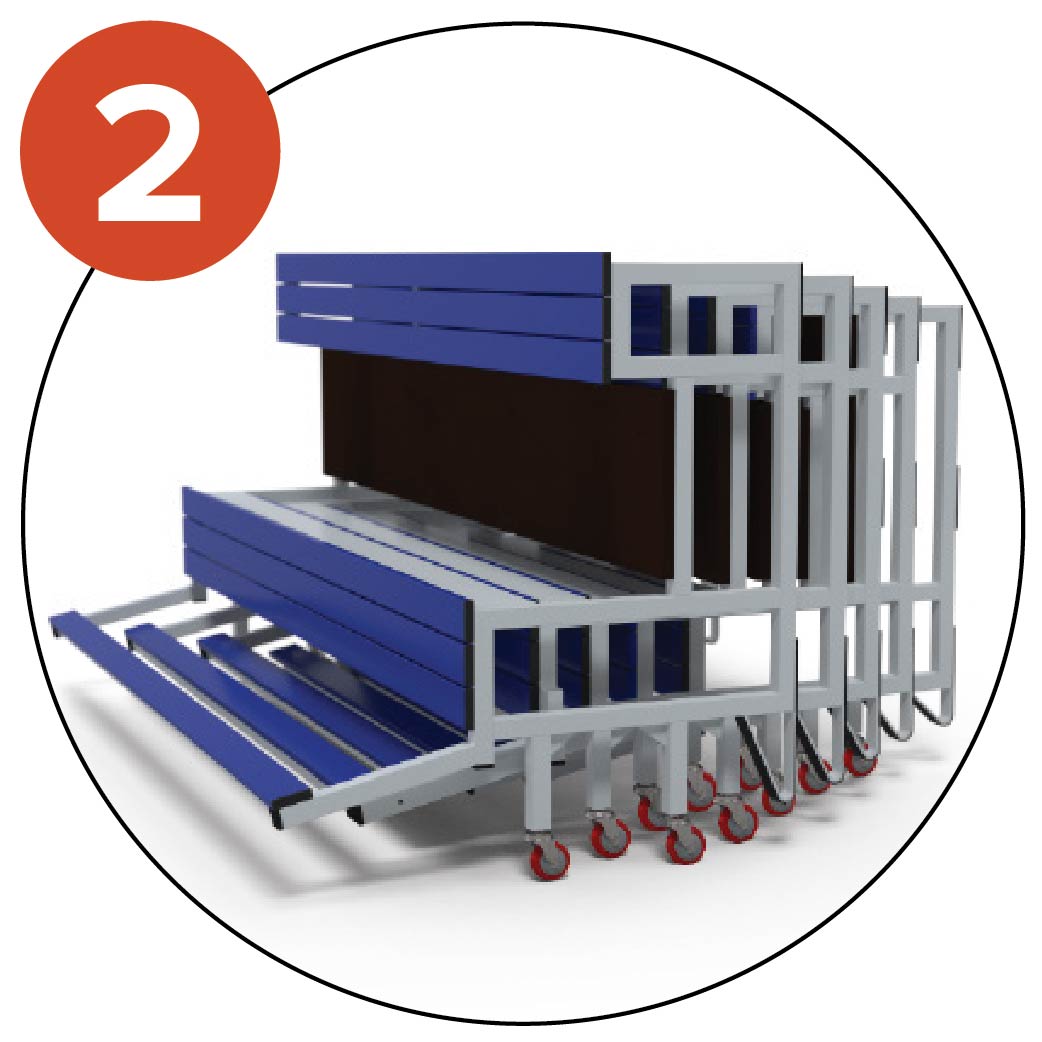 Design emboîtable pour optimiser le stockage