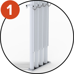 Rangement vertical permet d’optimiser l’espace