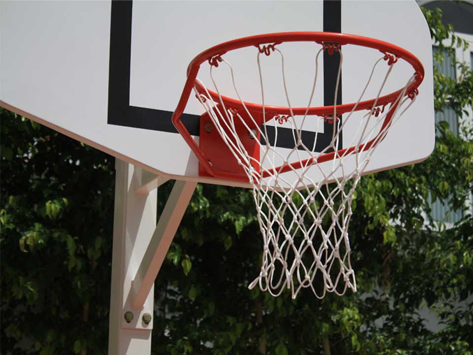 Panier de basket extérieur en acier galvanisé – 2,60 m - Sodex