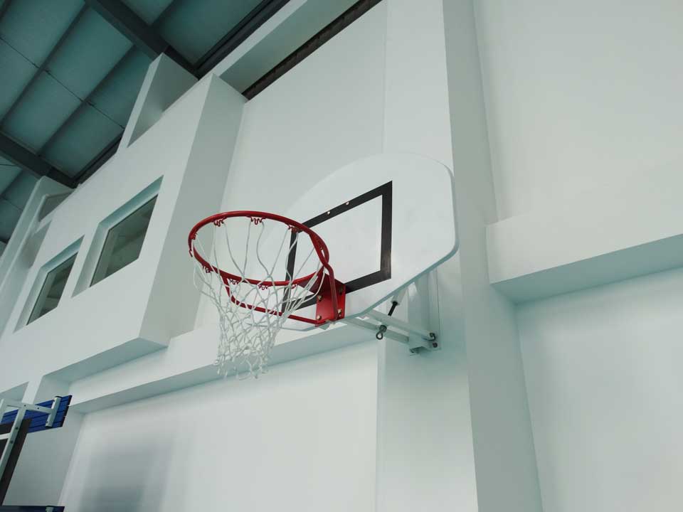 But de basket mural réglable