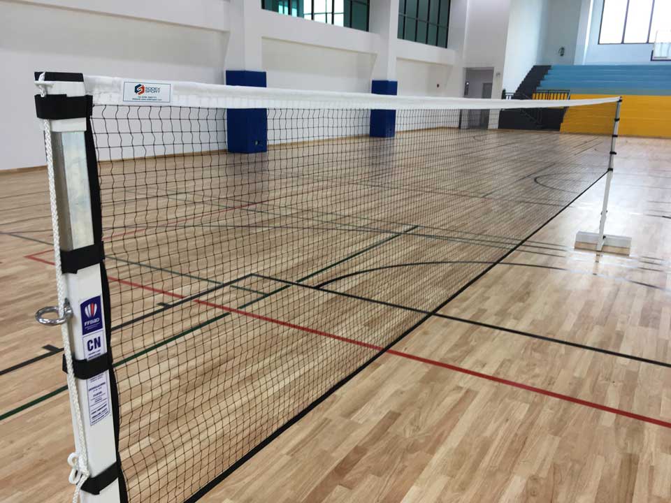 Filet badminton, Compétition