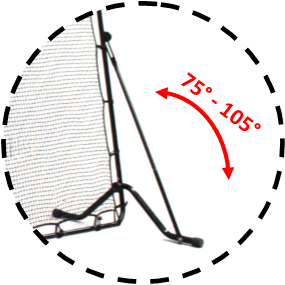 Schéma de l'angle réglable du mûr d'entraînement