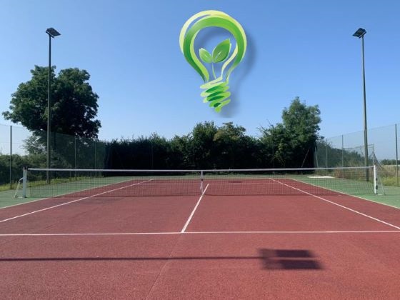 Filet de tennis recyclé