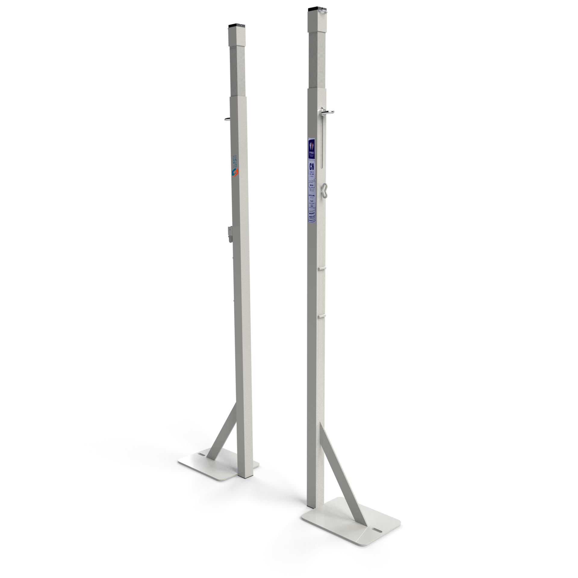 Poteaux de Badminton sur platine S27280